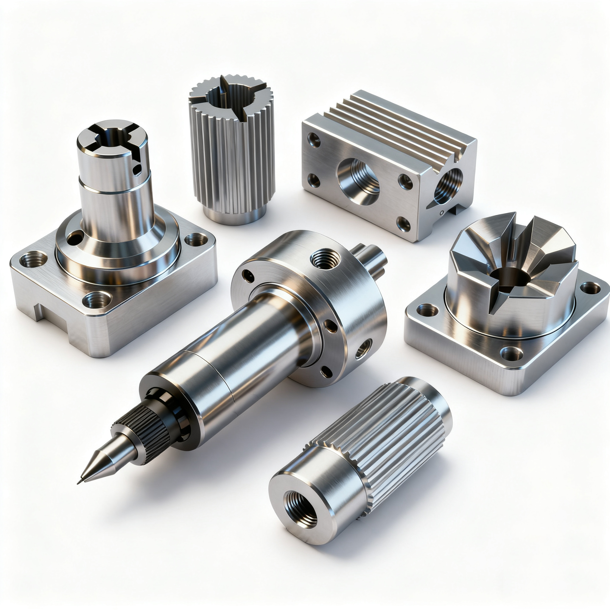 Titanium Face Milling Integrated with Sinker EDM for Aerospace Components